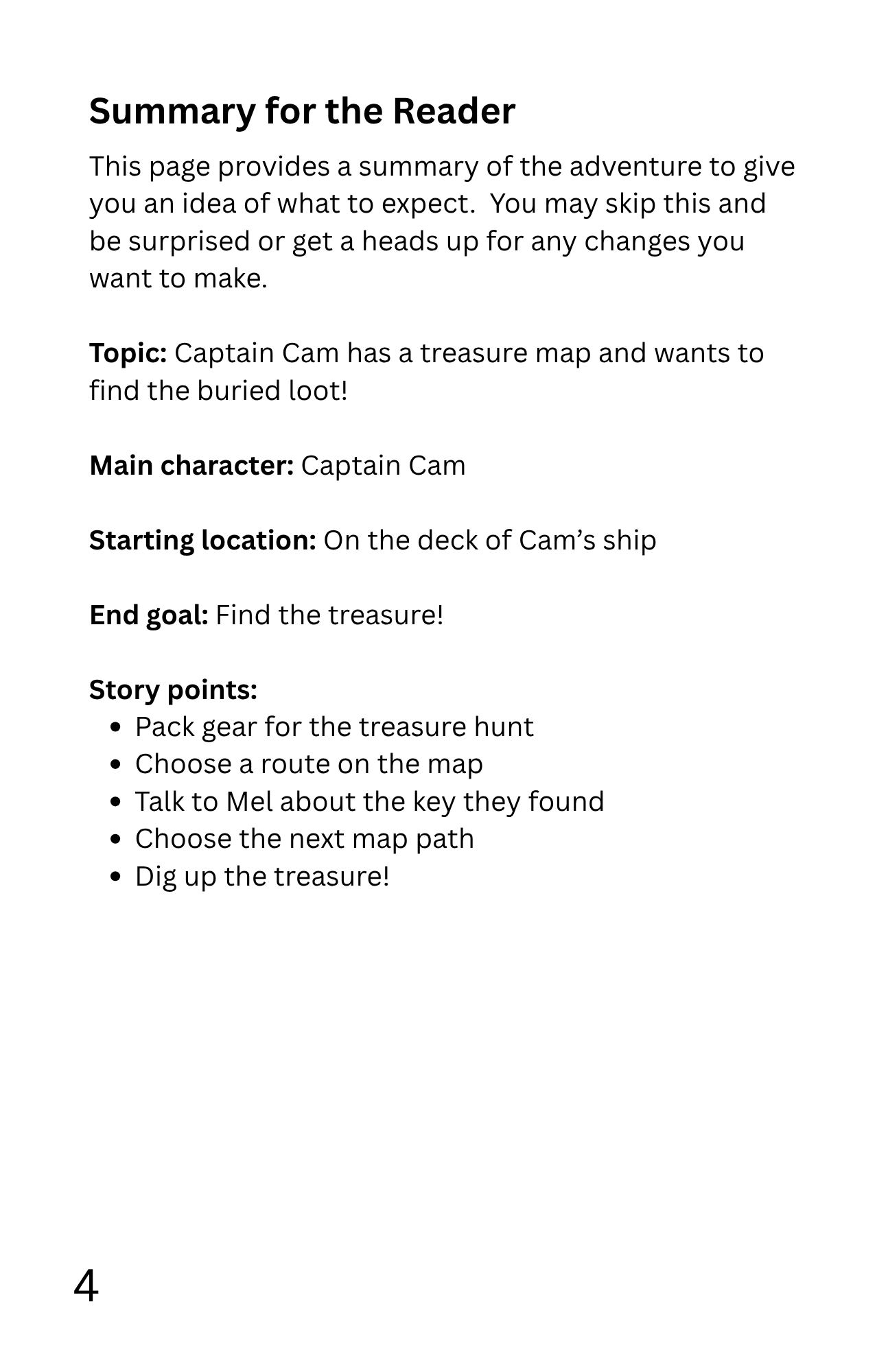 Screenshot 3 for StoryGuider: Treasure Trek!