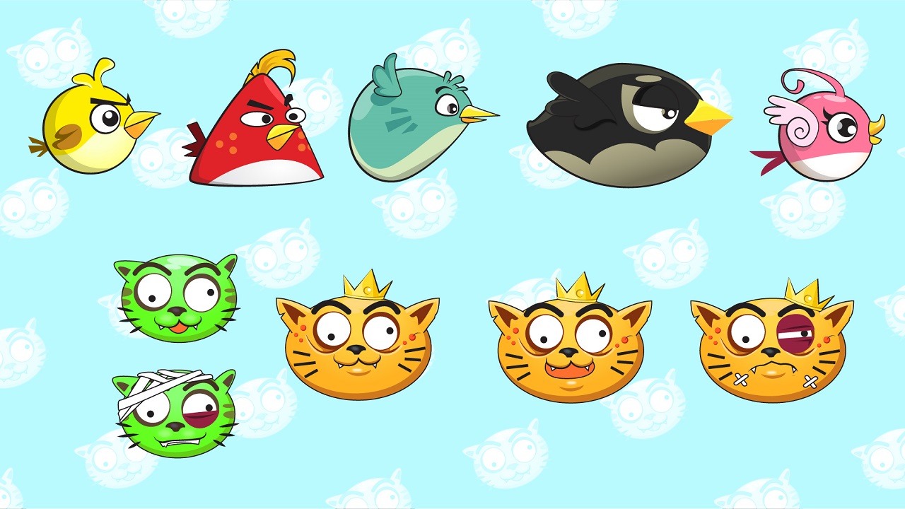 Angry Bird Like Asset Pack by Isabella Ava