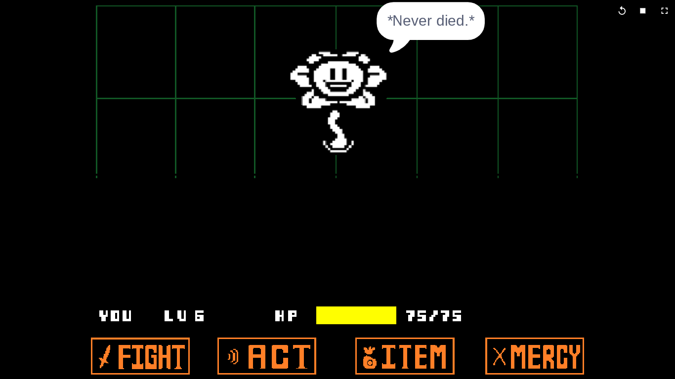 Flowey: An Encounter of Life by notahumans