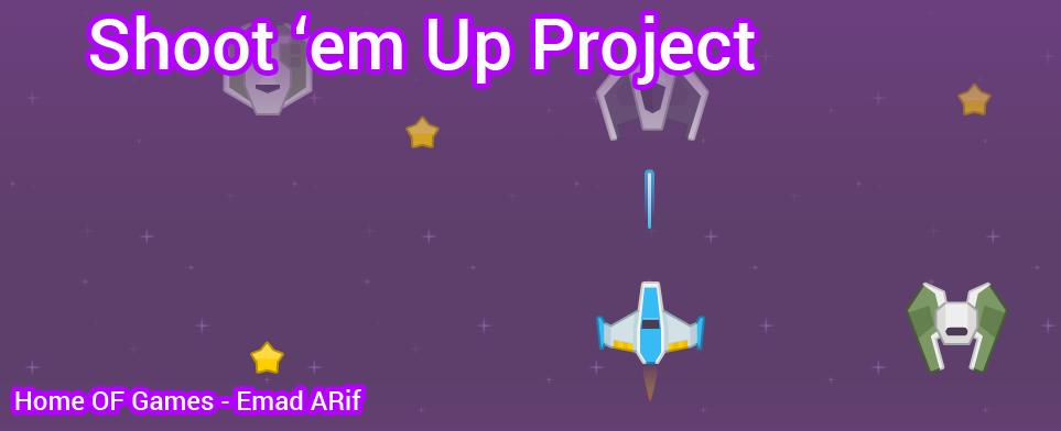 Shoot 'em Up Project For Unity