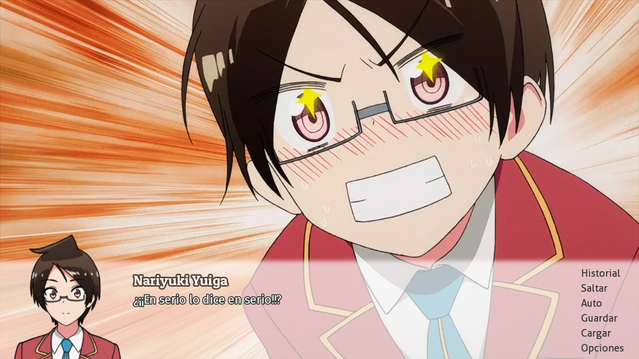 Screenshot 2 for Bokutachi wa Benkyou ga Dekinai Visual Novel (Fangame)