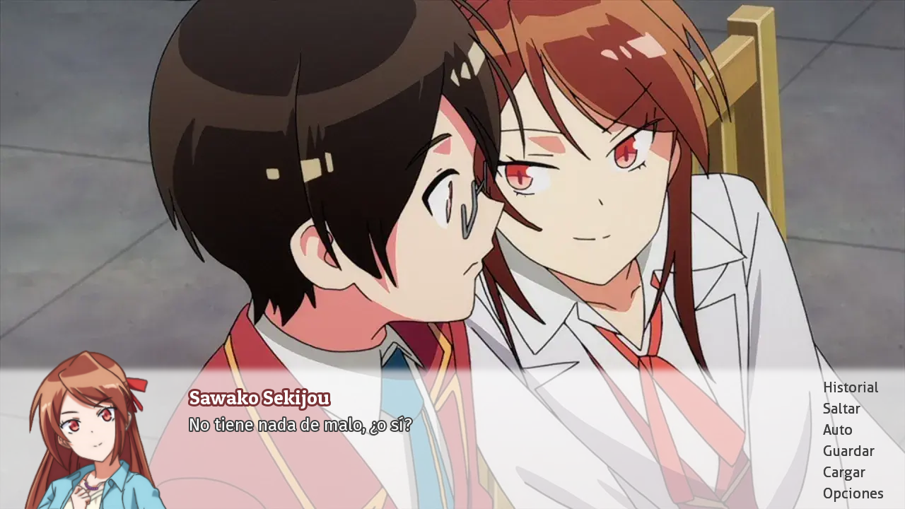 Screenshot 8 for Bokutachi wa Benkyou ga Dekinai Visual Novel (Fangame)