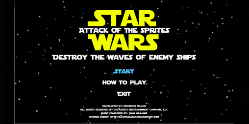 Cover image for Star Wars: Attack Of The Sprites