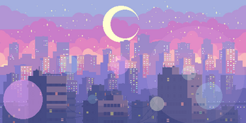 Pixel Art City Backgrounds by edermunizz