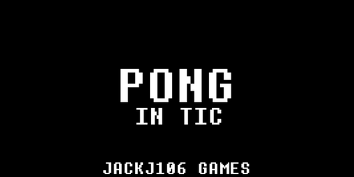 Cover image for Tic PONG
