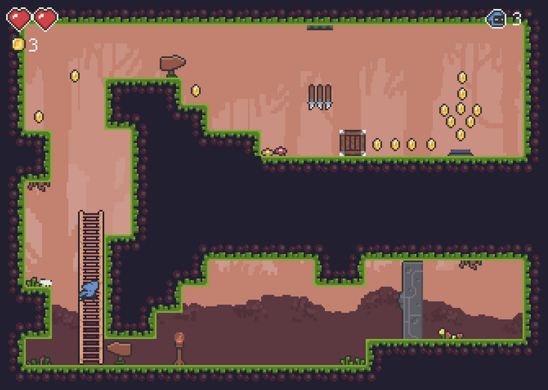 Super 2D Platformer Engine for Construct 2 by SAKUR TM