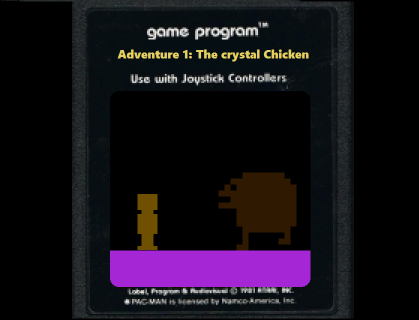 Cover image for Adventure 1: The Crystal Chicken
