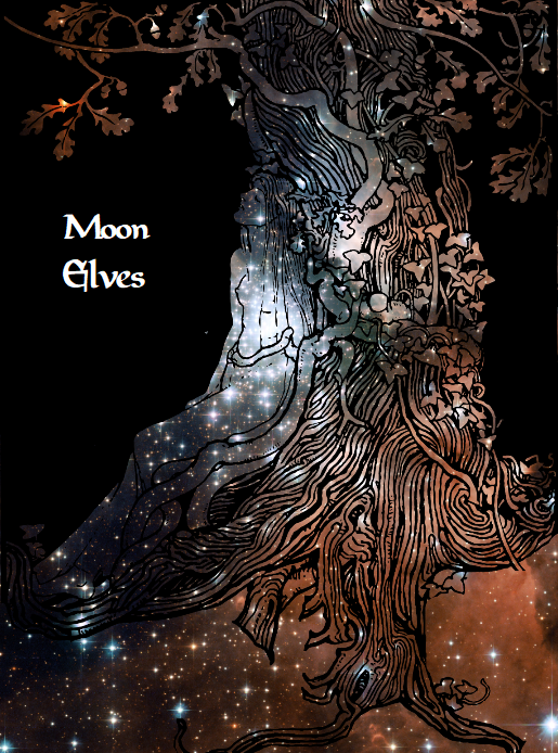 I made Moon Elves, a solarpunk RPG zine inspired by soviet sci