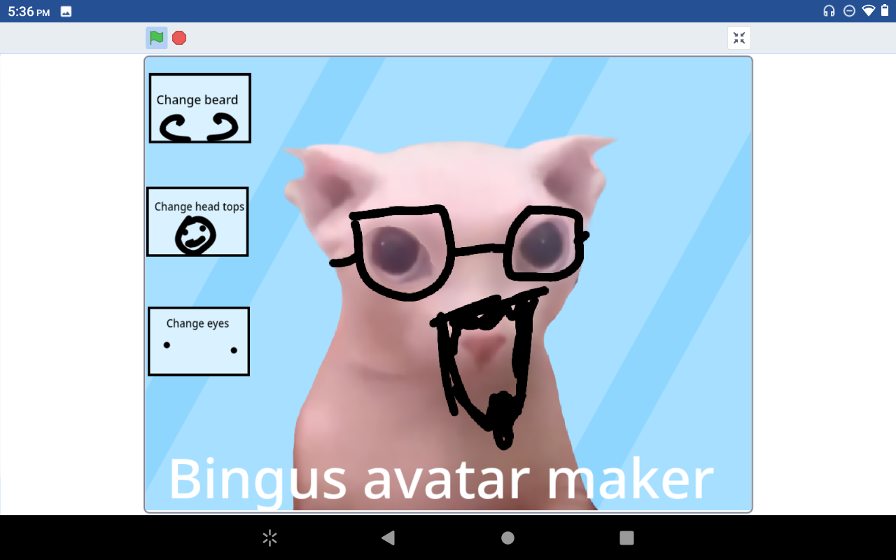 Bingus avatar maker by Eerp