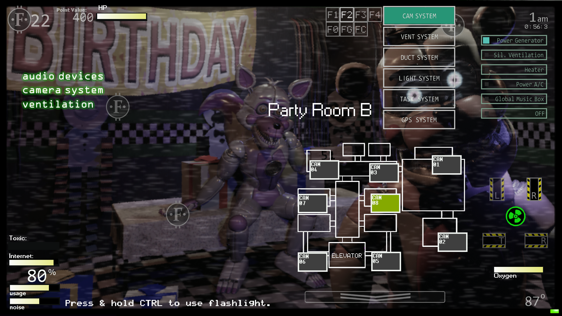 Five Nights at Freddy's 2 Ultra Custom Night 