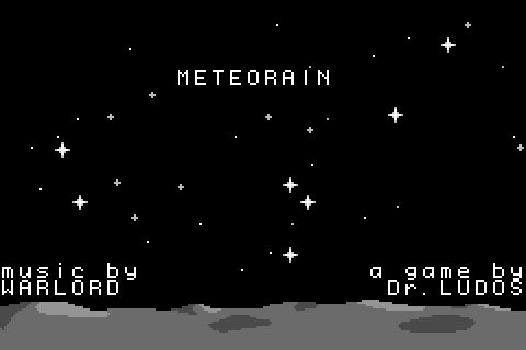 MeteoRain (GBA Jam 2021) by Dr. Ludos