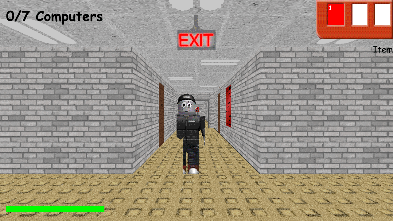 Play Baldi's Basics Roblox game free online