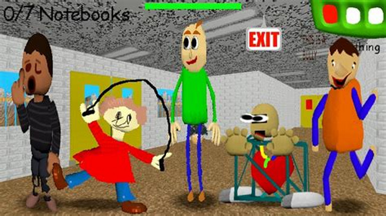 Adventure Baldi's Basics Classic by ROSS'S SUMMER SESSIONS