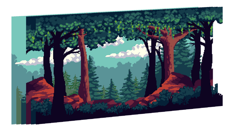 Pixel Art Forest Pack by DubPixel