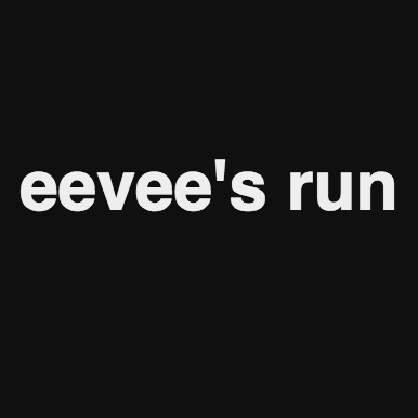 Cover image for eevee's run