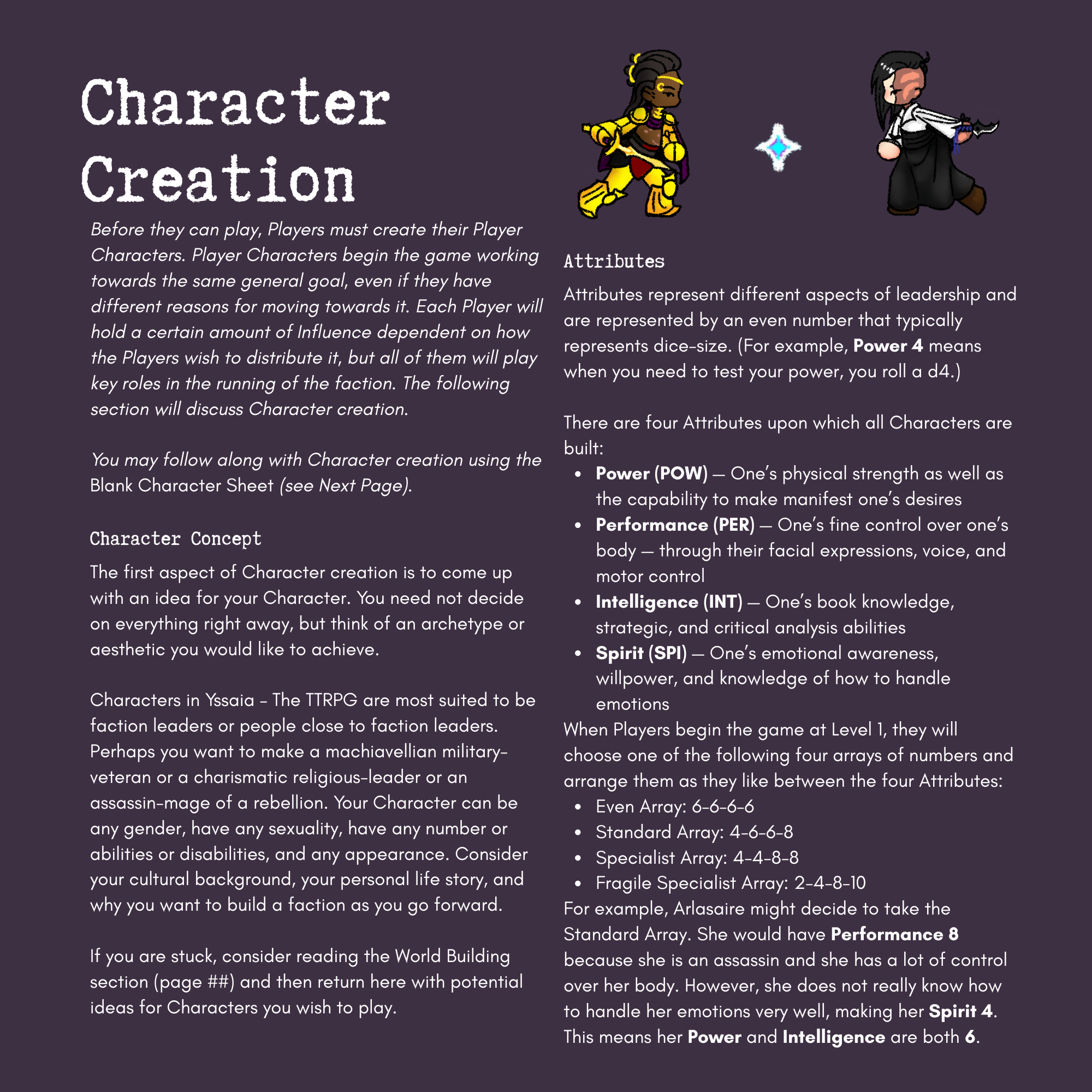 Screenshot 4 for Yssaia - The TTRPG