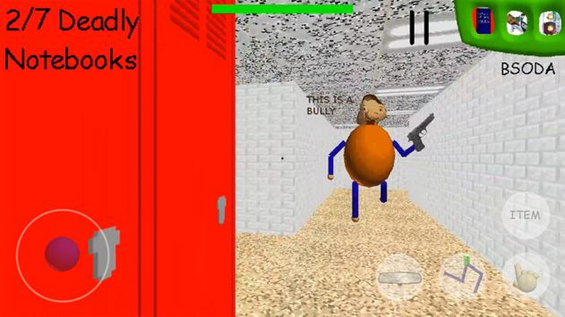 Baldi dies android by Groovy Gamer