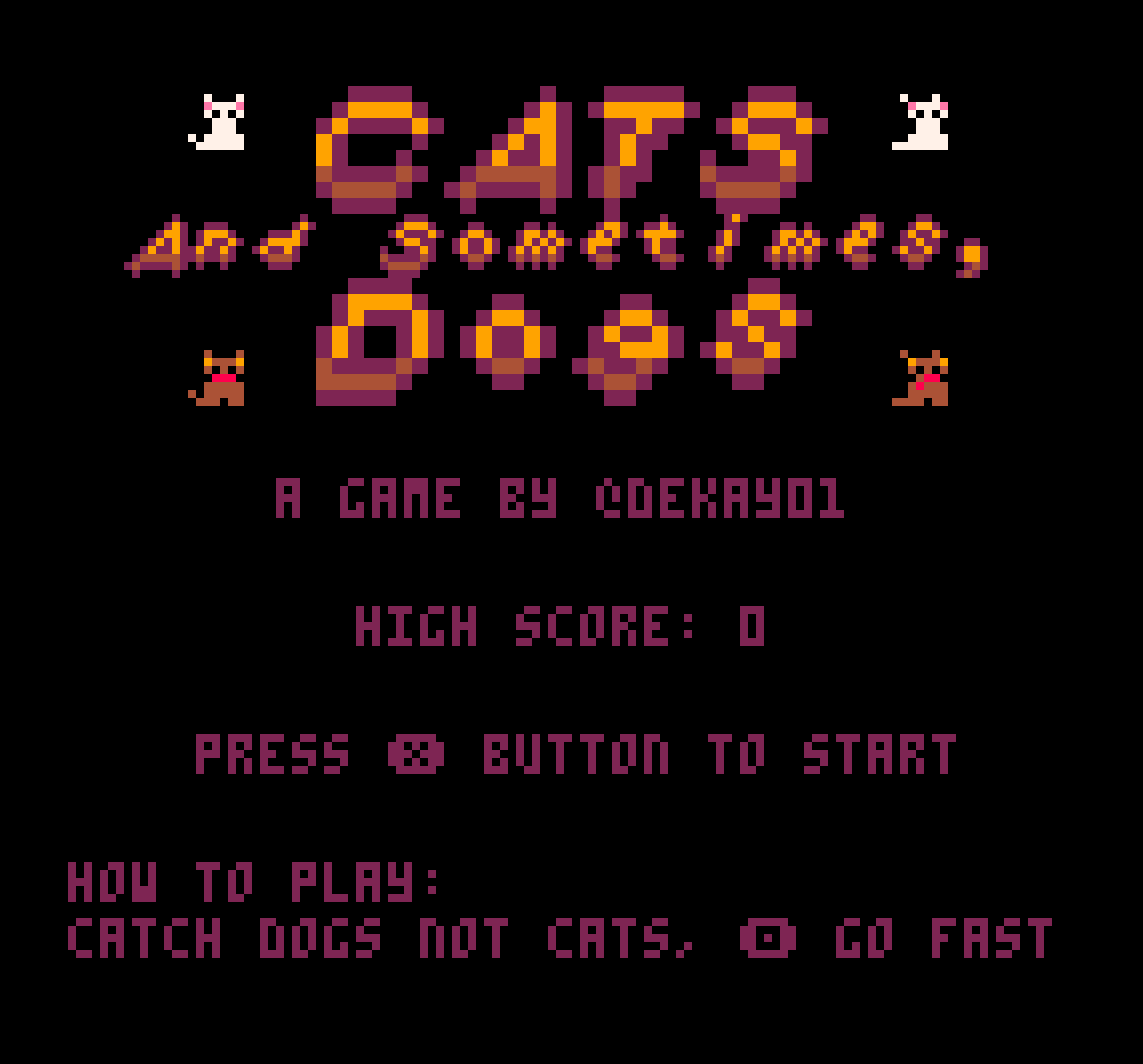 Cats. And Sometimes, Dogs