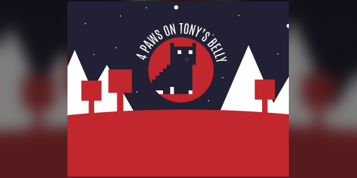 Cover image for 4 Paws on Tony's Belly
