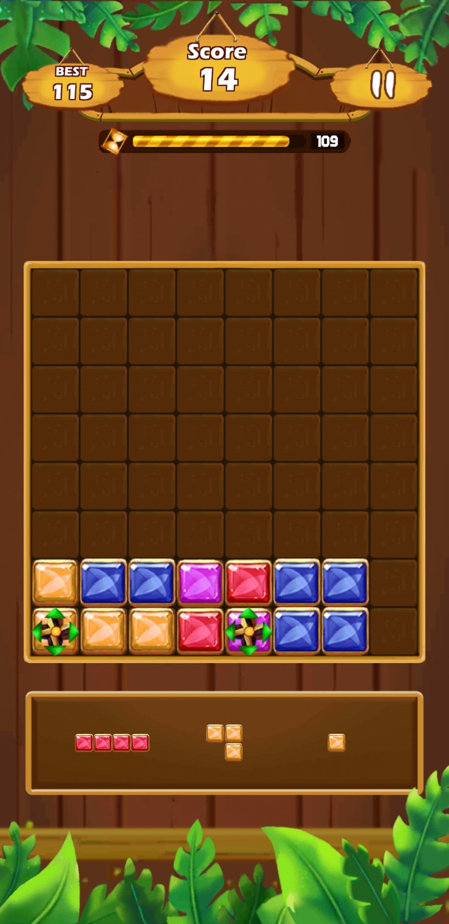 Block Wood Puzzle - Jogos de Habilidade - 1001 Jogos