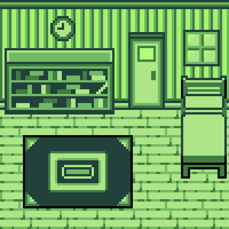 GameBoy Style Interiors by Pixel Pablo