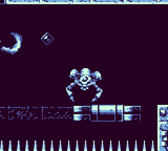 Skippy the bot, a Metroid-Vania created for the series 35th