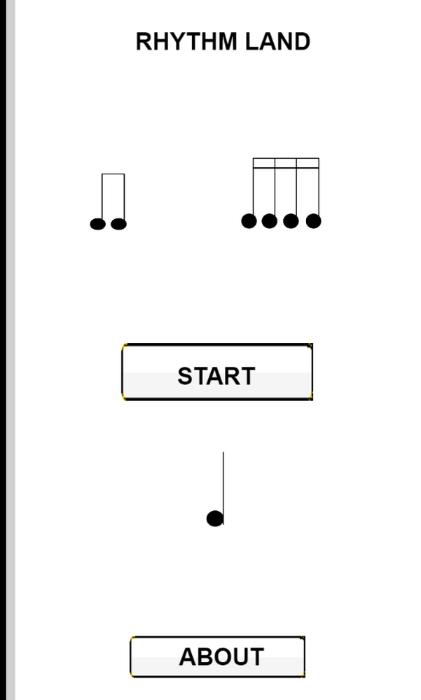 Music Rhythm game for beginners by Learning Design Kid