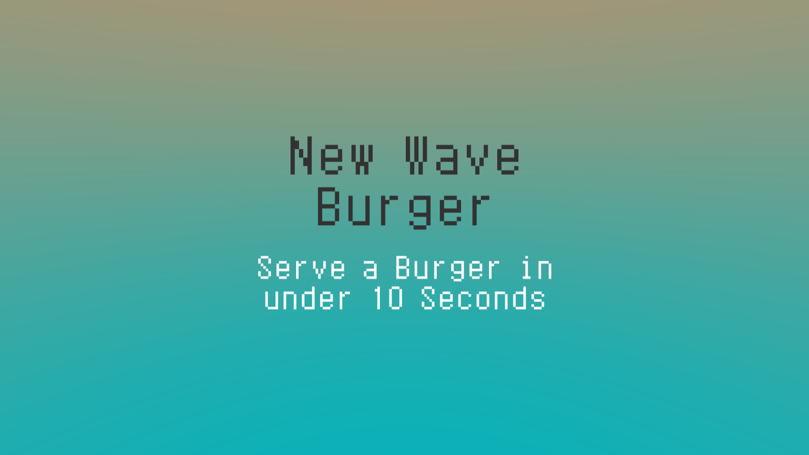 Cover image for New Wave Burger