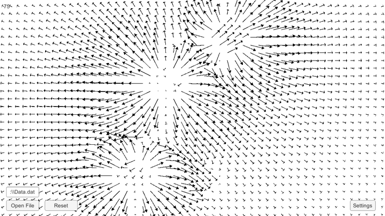 Vector Field Visualizer 2D by SSMAX