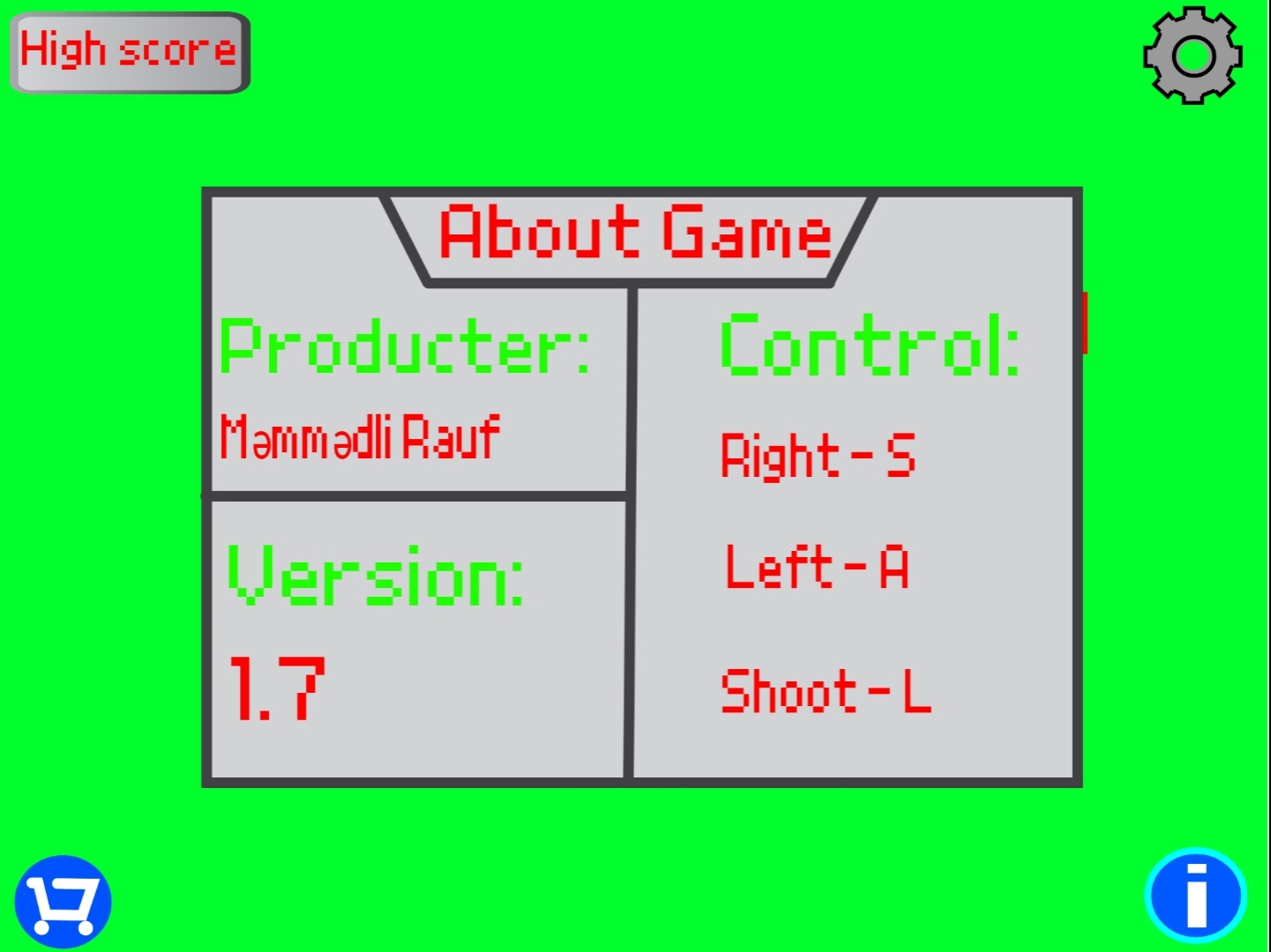 Alien Inevasion by Rauf 4 for Major Jam 4: Cosmic - itch.io