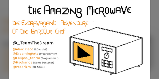 Cover image for The Amazing Microwave: The Extravagant Adventures of The Baroque Chef