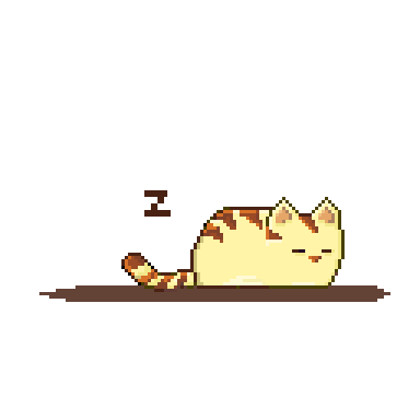 Fat cat set - pixel art spritesheets - Fat cat set - pixel art
