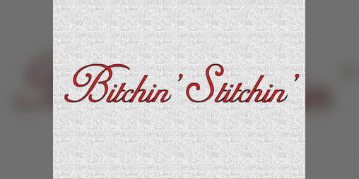 Cover image for Bitchin Stitchin