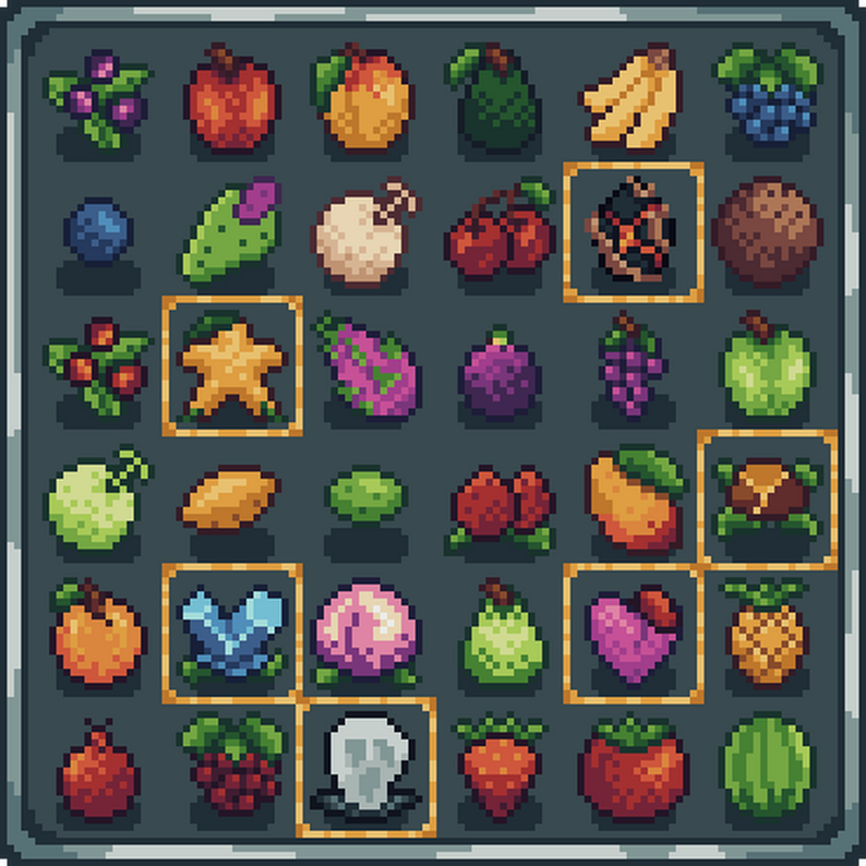 Fantasy Farming - Fruits Pixel Art Pack by mrmilkduds