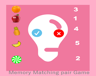 Matching Pairs Game For Adults