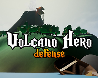 Volcano Hero: Defense