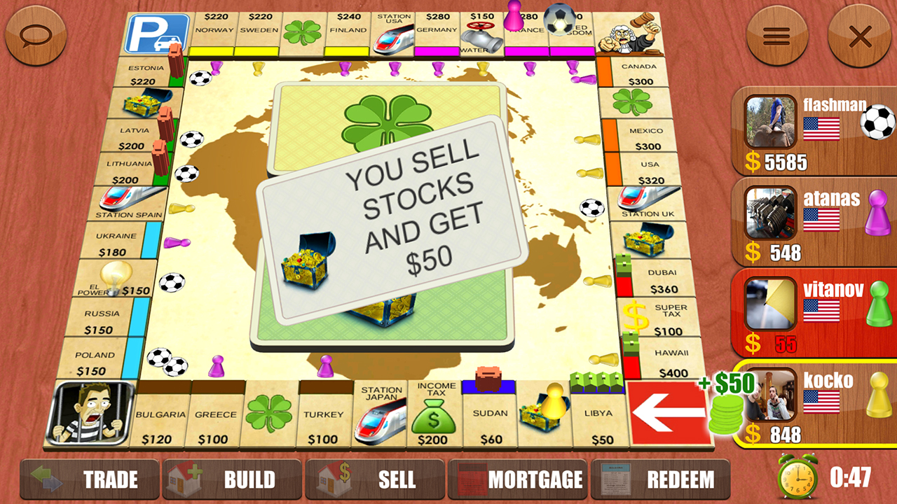 RENTO (monopoly)  Board Games Online