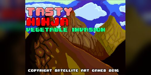 Cover image for Tasty Ninja: Vegetable Invasion