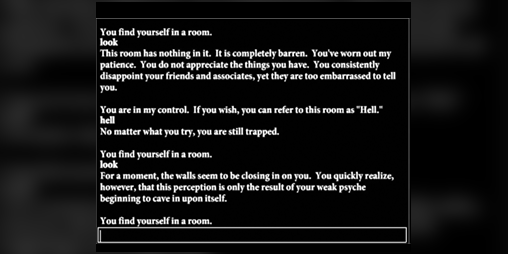 Cover image for You Find Yourself in a Room