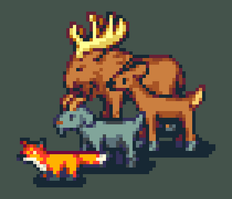 Animals Sprite Pack by finalbossblues