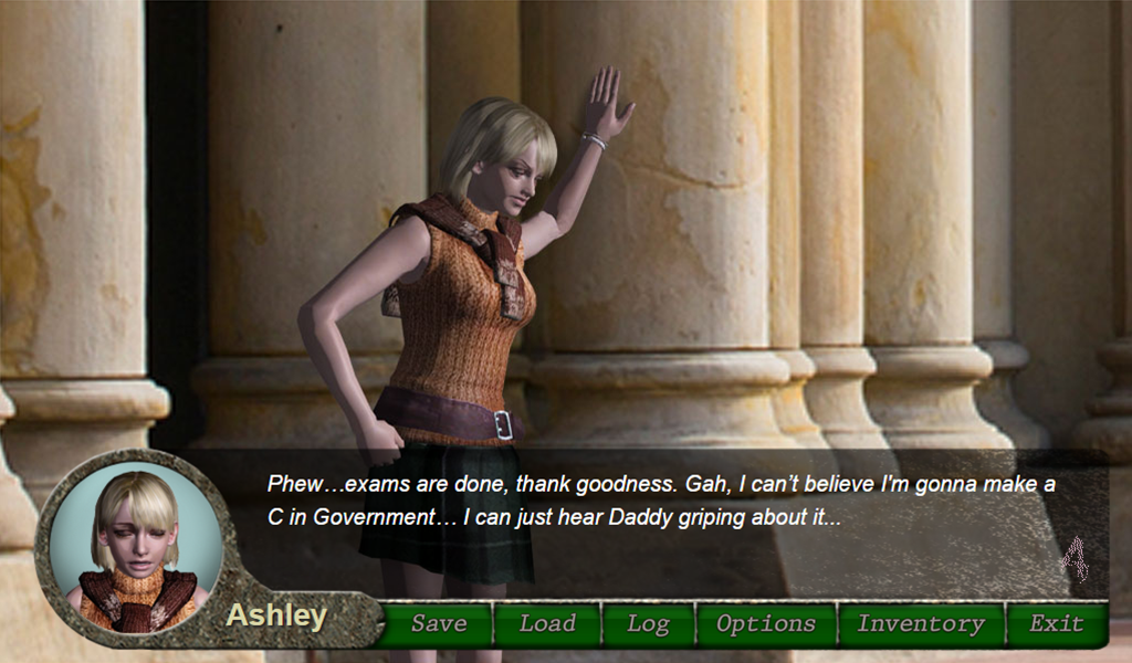 Shimmersoft on X: Resident Evil 4 forgotten moments 15. The competition  for Ashley's affection heats up suddenly and violently!   / X