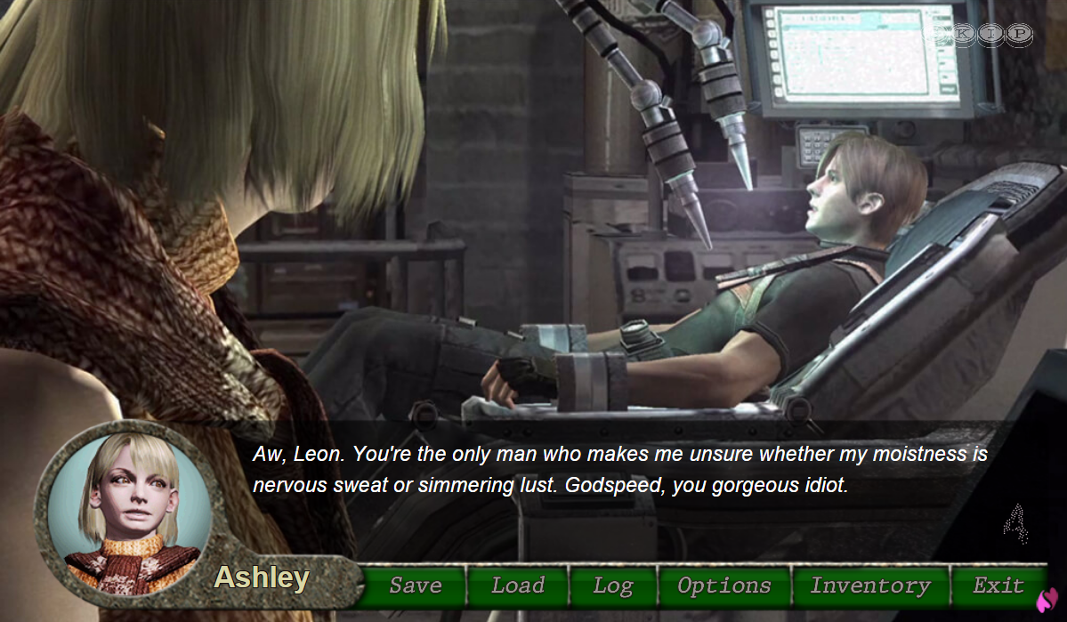 Ashley X Leon. RE4.  Resident evil, Jogando, Videogames
