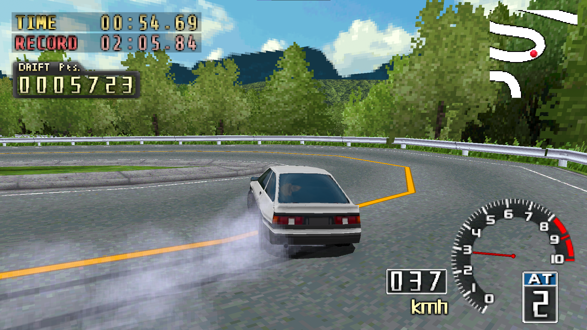 Screenshot 2 for Driftline Peaks - DEMO (PSX)