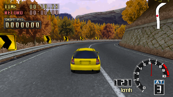 Driftline Peaks - DEMO (PSX) screenshot 2