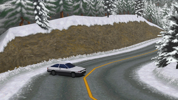 Driftline Peaks - DEMO (PSX) screenshot 3