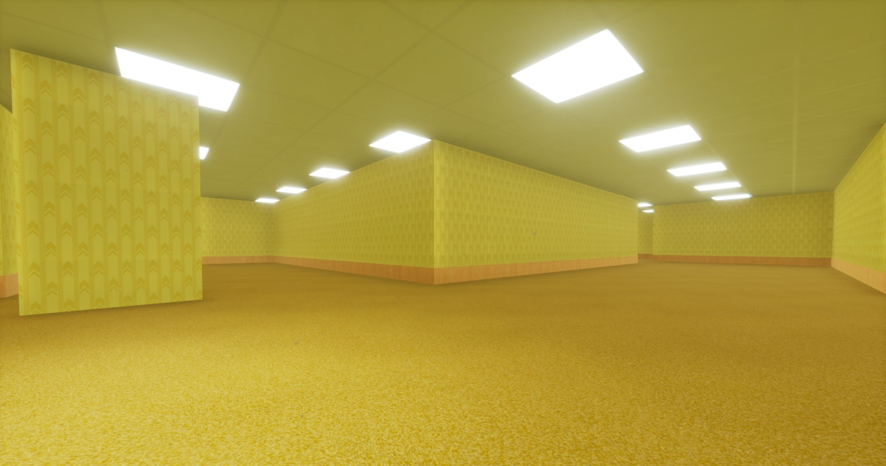 Blender) Made a 3D render of Level Fun =) : r/backrooms