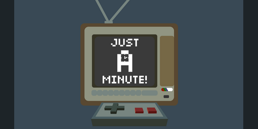 Cover image for Just a minute!