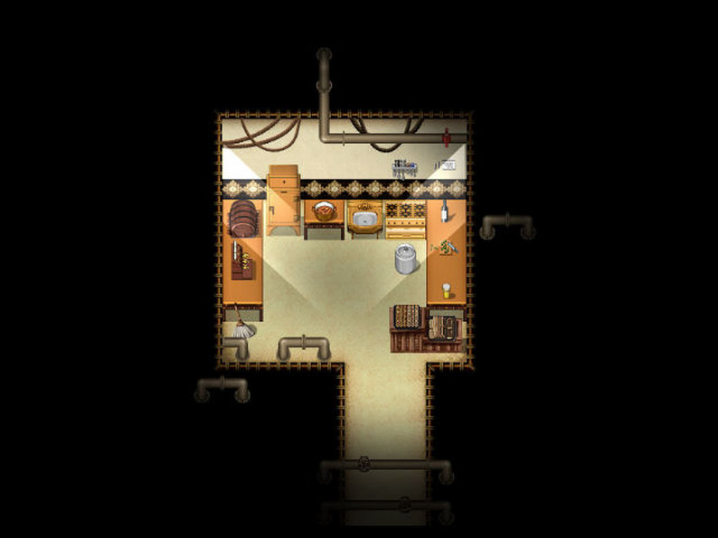 KR Steampunk Interiors Tileset for RPGs by Kokoro Reflections