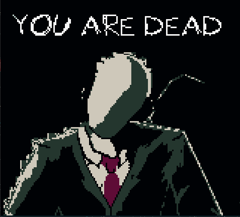 old gamemakerboy on X: The Slender (Im disappointed on how i drew