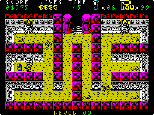 Version 1.2 uploaded. - Shovel Adventure (ZX Spectrum 128k) by Pat 